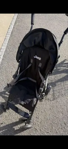 Jeep ベビーカー バギー ブラックのサムネイル
