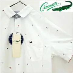 新品 タグ付き Crocodile クロコダイル ポロシャツ スノーコットンのサムネイル