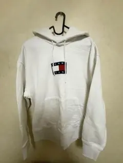 TOMMY JEANS ホワイトパーカー S