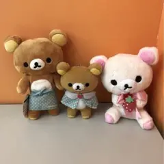 リラックマ　ぬいぐるみ　まとめ売り　3点セット　コリラックマ