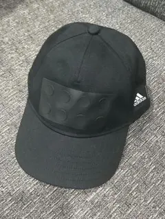 adidas LEGO 黒キャップ　レゴ　子ども用キャップ