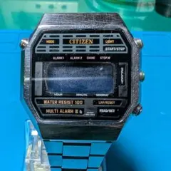CITIZEN デジタル腕時計 ヴィンテージ ジャンク扱い