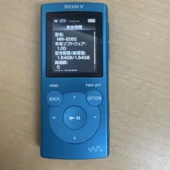 SONY WALKMAN NW-E062 ブルー172