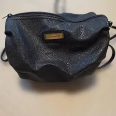 Guy Laroche Paris ブラックショルダーバッグ