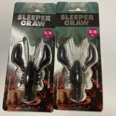 Megabass SLEEPER CRAW 5/8oz 2個セット　RED BLのサムネイル