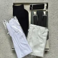 新郎小物セット 手袋 サスペンダー 靴下等セット BASIC