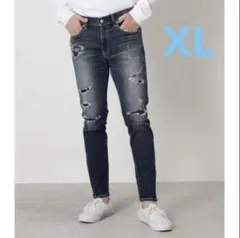 美品 アズールバイマウジー VINTAGE REPAIR SKINNY ２ XL