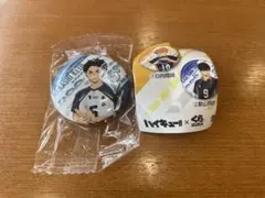 ハイキュー×くら寿司缶バッチ　赤葦京治 梟谷マステセット