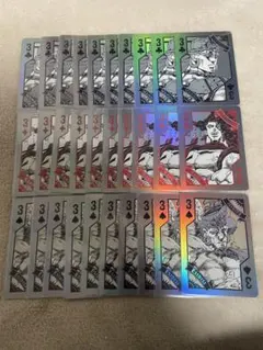 JOJO WORLD オーロラトランプ　カーズ、ワムウ、エシディシ　各10枚