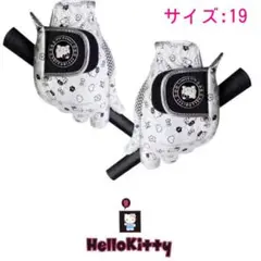 【新品未使用】ハローキティ ゴルフグローブ