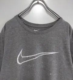 35491 NIKE スウォッシュロゴTシャツ L 古着