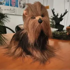 昭和レトロ☆お手入れワンちゃん ヨークシャーテリア 犬 イヌ