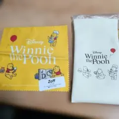 Disney Winnie the Pooh メガネケース メガネ拭きセット