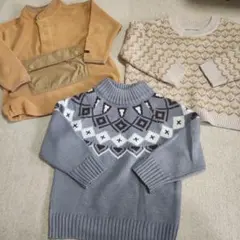 ニット セーター フリース 3点セット