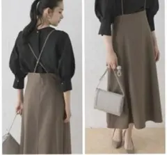 ROSSO★アーバンリサーチロッソ キャミサロペットフレアスカート