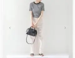 ◆美品　AURALEE オーラリー IENA 別注 LUSTER リブ Tシャツのサムネイル