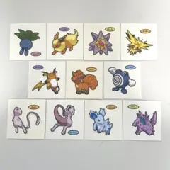 ポケモンパン★デコキャラシール★11枚まとめ売り