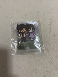 名探偵コナン 一番くじ 毛利蘭＆工藤新一 背景付きアクリルスタンド