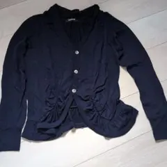 zucca ネイビー カーディガン