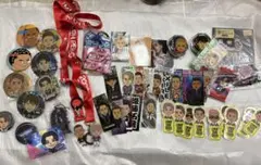 EXILE FANTASTICS 缶バッジ シール カード まとめ売り 49点