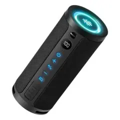 8インチポータブルBluetooth充電式スピーカー（RGBリングライト付き