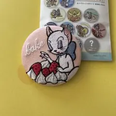 トムとジェリー刺繍缶マグネット