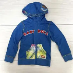 BABYDOLL フード付き パーカー 110