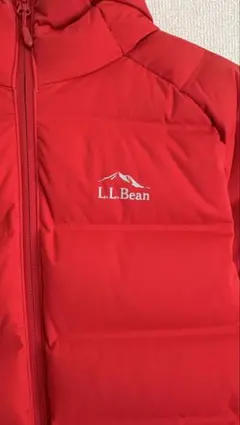 L.L.Bean ダウンパーカ　レッドカラー