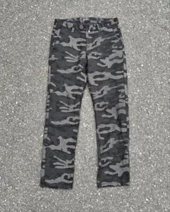 BEAMS HEART ストレートパンツ カモフラージュ柄　パンツ　カモのサムネイル