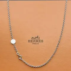 HERMES ネックレス　チェーン　ヴィンテージ　 セリエ　シルバー925のサムネイル