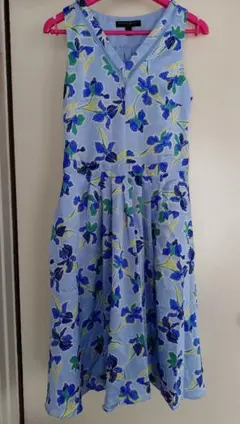 BANANA REPUBLIC ノースリーブワンピース 花柄 サイズ00