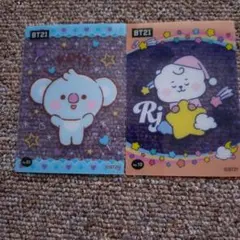 BT21 Koya & RJ 　カードセット