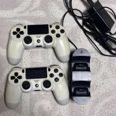 DualShock 4 コントローラー 2個セット 充電スタンド付き