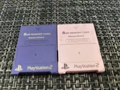 【PS2】メモリーカード2個セット 　プレイステーション2