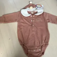 テータテート サンタ メリークリスマス カバーオール