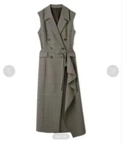 FRAY I.D ダブルブレストアシメデザインワンピース