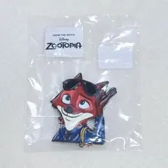ディズニー　ズートピア　ブローチ　ニック