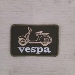 Vespa 刺繍ワッペン アイロンワッペン リメイク アレンジ☆ベスパ