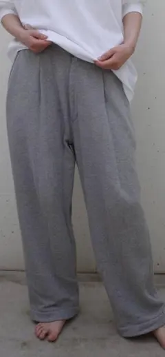 Antwort wide sweat pants GREY アントワート 2025年最新】antwort アントワート スウェットの人気アイテム - メルカリ