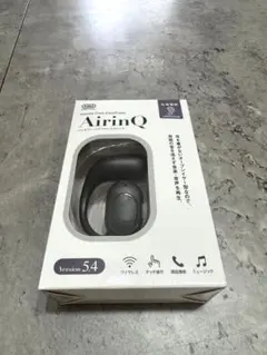 【最新5.4】耳を塞がない ワイヤレスイヤホン AirinQ 連続7h再生　白のサムネイル