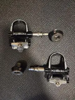 【ほぼ未使用】超軽量 片面ビンディングペダルEXPEDO TRAVERSEDUO BLOG 通常のビンディングペダルと変わらない重量。295g!の軽量