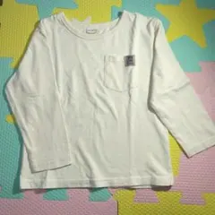non section 長袖Tシャツ アイボリー 110