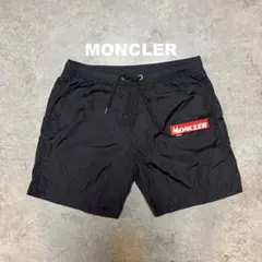 MONCLER Logo Swim Shorts Black M スイムショーツのサムネイル