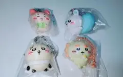 ちいかわ マスコット付きビスケット シーサー　モモンガ　ラッコ　カニちゃん