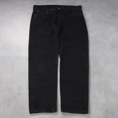 リーバイス505 Levis W34 ブラックデニム 黒 古着 18688
