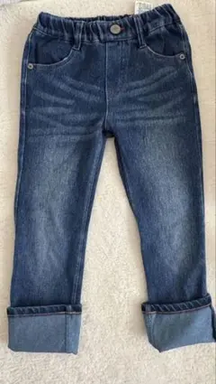 ダークブルーデニムパンツ 110cm
