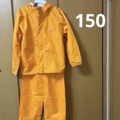 mont-bellレインウェア上下　150㎝　林間　修学旅行　カッパ