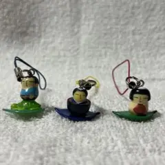 こけし　キーホルダー　ストラップ