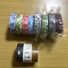 マスキングテープ　11点まとめ売り　3coinsほか