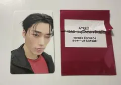 ATEEZ BAD サン　タワレコ渋谷限定　ラキロト　トレカ